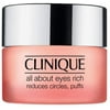 Clinique All About Eyes Rich 1 oz (Pack of 3)