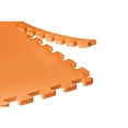 thumbnail image 4 of Norsk Orange 24 in. x 24 in. EVA Foam Non-Toxic Solid Color Interlocking Tiles, 18 Tiles, 4 of 11
