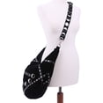 thumbnail image 5 of Restyle Gothic Black Velvet Moon Child Hobo Bag, 5 of 6