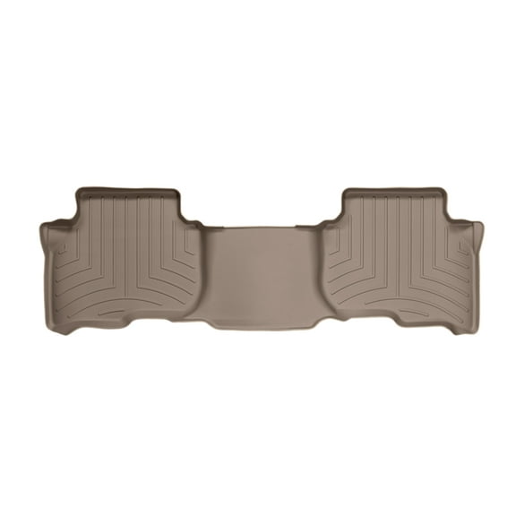 WeatherTech Custom Fit FloorLiners compatible with Land Rover Rover LR4/Discovery 4, LR3/Discovery 3 - 2nd Row, Tan