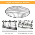 thumbnail image 4 of Round Grill Grates (Dia cm/; Stainless Steel) Cooking Rack Barbecue Grilling Grate Cross Wire Steaming Cooling Barbecue Rack/Carbon Baking Net/Grill/Pan Grate, 4 of 7