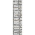 thumbnail image 2 of Addison Rugs Chantille Indoor/Outdoor Transitional Stripes Silver Washable Runner Rug, 2'3" x 7'6", 2 of 6