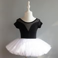 thumbnail image 4 of Justaucorps de Ballet pour Filles, Robe Tutu pour Filles avec Jupe Attachée, Tenue de Danse Sans Manches à Col Rond, Polyester Extensible Doux pour Pratique, Récitals, Usage Quotidien, 4 of 5