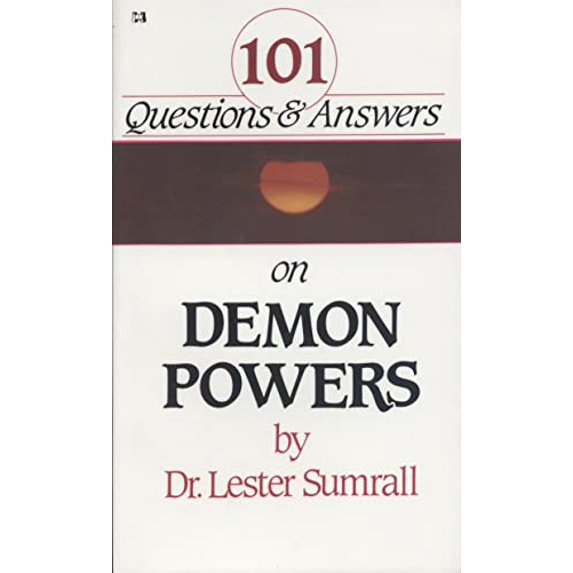 Pre-Owned 101 Questions and Answers on Demon Powers (Paperback) 0892742615 9780892742615
