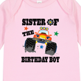 thumbnail image 4 of Inktastic Sister of the Birthday Boy Girls Long Sleeve Baby Bodysuit, 4 of 5
