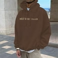thumbnail image 6 of Men's Jesus Hoodie Relaxed Fit Letter Print Hooded Sweatshirt Long Sleeve Casual Streetwear Hoodies for Men Graphic, 6 of 9