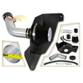 thumbnail image 2 of Cold Air Intake System with Heat Shield Kit + Filter Combo BLACK Compatible For 15-17 Compatible Ford Mustang 3.7L V6, 2 of 8