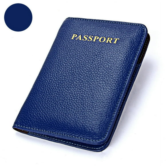 Multifunctional document bag genuine leather passport book travel multifunctional passport holder
