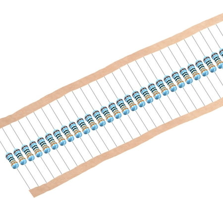 

50pcs Metal Film Resistors 330 Ohm 0.5W 1/2W 1% Tolerances 5 Color Bands