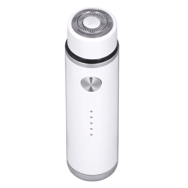 Rasoir Électrique Portable Mini Électrique Rechargeable USB Machine à Raser pour Hommes Femmes Voyage