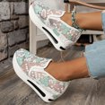 thumbnail image 4 of KEVCHE Floral Embroidery Breathable Sheer Mesh Sneakers for Women, 2026 Lace Mesh Casual Shoes with Delicate Flower Pattern, Lightweight Flexible Non-Slip Walking Shoes, Summer Going Out Shoes, 4 of 7