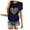 Navy, variant on XMMSWDLA Women Cute Heart Graphic Crewneck Short Sleeve Regular Fit Casual Tee T-Shirts Tshirt Tops Women's T-Shirts