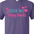 thumbnail image 4 of Inktastic Little Miss Sassy Pants, Sassy, Sassy Girl, Hearts T-Shirt, 4 of 5