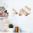 thumbnail image 3 of TERGAYEE Wall Stickers 12Pcs 3D Mirror Hexagon Vinyl Removable Wall Sticker Decal Home Decor Wall Decor, 3 of 4