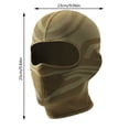 thumbnail image 2 of Autumn Winter Motorcycle Windproof Full Face for Men Women Cold Weather Riding Head Gear, 2 of 4
