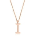 thumbnail image 1 of Precious Stars Collier Initial en Acier Inoxydable Or Rose, 1 of 1