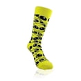thumbnail image 5 of Alien Face Pattern Socks from the Sock Panda (Adult Small - Shoe Sizes 2-5), 5 of 7