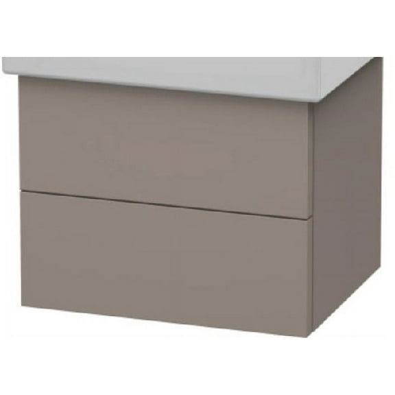 Duravit DL632401414 Wall Mount Two Drawers Bathroom Vanity - Terra