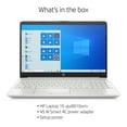 thumbnail image 5 of HP 15, AMD Ryzen 3 3250U, 4GB SDRAM, 1TB HDD + 128GB SSD, Natural Silver, Windows 10, 15-gw0010wm (Google Classroom Compatible), 5 of 11