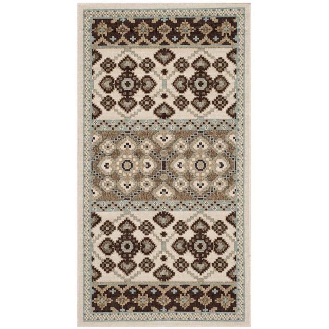Safavieh Veranda Cream Indoor Outdoor Rug - 2'7" x 5'