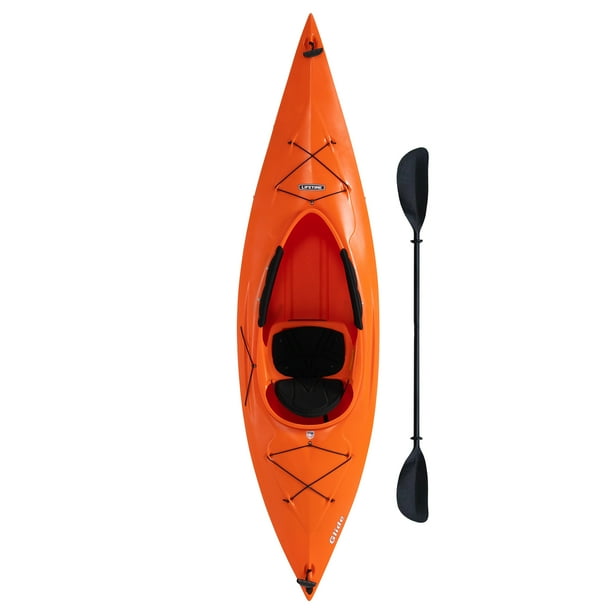 Lifetime Glide 98 SitIn Kayak, Orange (90321)