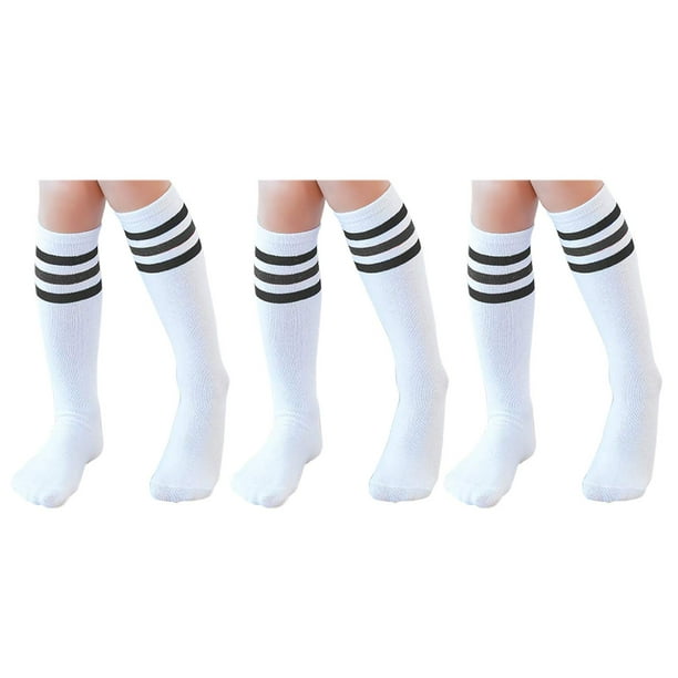 Baby, Toddler and Kids Knee High Tube Socks for Boys and Girls with
