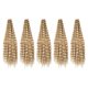 thumbnail image 1 of Mechones de pelo ondulado profundo, 5 uds., mechones de pelo a granel, fácil de mantener, extensión de pelo sintético suave y cómoda para trenzas Amarillo, 1 of 9