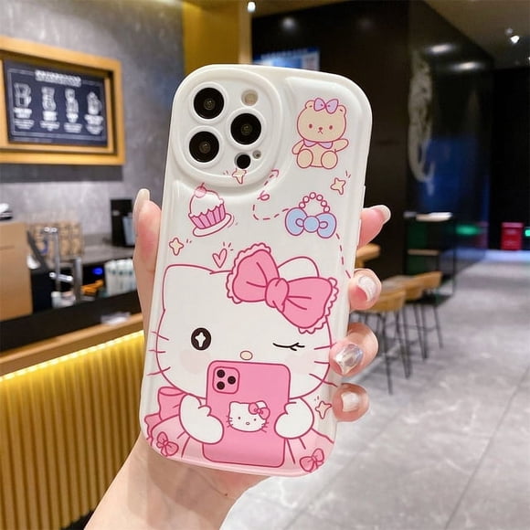 2024 Sanrio for iPhone 15 Phone Case iPhone 14 13 12 Hello Kitty XR Cartoon Xs Air Cushion 11 Pro Max LXY