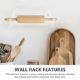 thumbnail image 5 of NICEXMAS 2- Mount Acrylic Rolling Pin Racks Storage Organizer for Easy Access, 5 of 8