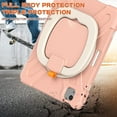 thumbnail image 3 of iPad Air4 2020/Air5 2022 Case iPad Pro11 case 4th/ 3rd / 2nd Generation 360°Rotatable Stand Shoulder Strap Pencil Holder Heavy Duty Shockproof Silicone Protective Case, 3 of 8
