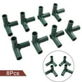 thumbnail image 2 of 8Pcs Greenhouse Frame Joint Connector 19Mm Heavy Duty Pipe Frame Awning Bracket, 2 of 10