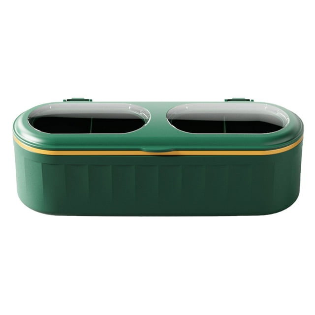 Shisuyan Barbecue Seasoning Box Simple Design Spice Box Green PP 1Pcs
