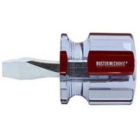 UPC: 0052088879337 | Pratt-Read 103621 0.25 x 1.5 in. Stubby Square Slotted Keystone Screwdriver