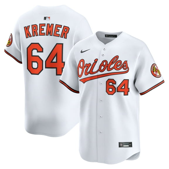 Men's Nike Dean Kremer White Baltimore Orioles Home Limited Player Jersey