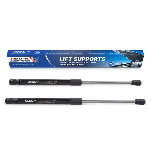 MOCA AUTOPARTS 2x Front Hood Lift Supports Fit for 2013-2019 Hyundai Santa Fe & 2013-2018 Hyundai Santa Fe Sport