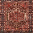thumbnail image 1 of Ahgly Company Indoor Square Traditional Rust Pink Persian Area Rugs, 4' Square, 1 of 6