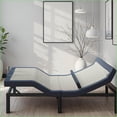 thumbnail image 5 of California King Adjustable Bed Base with Head/Foot Tilt, Lumbar Support, 3-Level Massage & USB Ports for Master Bedroom, 5 of 5