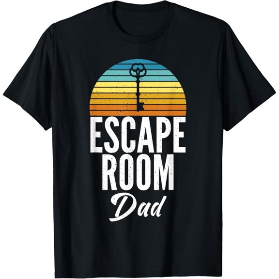 Exquisite and comfortable-Escape Room Dad T-Shirt