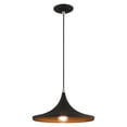thumbnail image 6 of 41187-04 Livex Lighting Metal Shade - 1 Light Mini Pendant in Coastal Style - 14 Inches wide by 13 Inches high-Black Finish    -Traditional, 6 of 11
