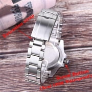 GUANQIN Men Date Luminous Analog Japanese Automatic Self Winding Mechanical Wrist Watch with Stainless Steel Band