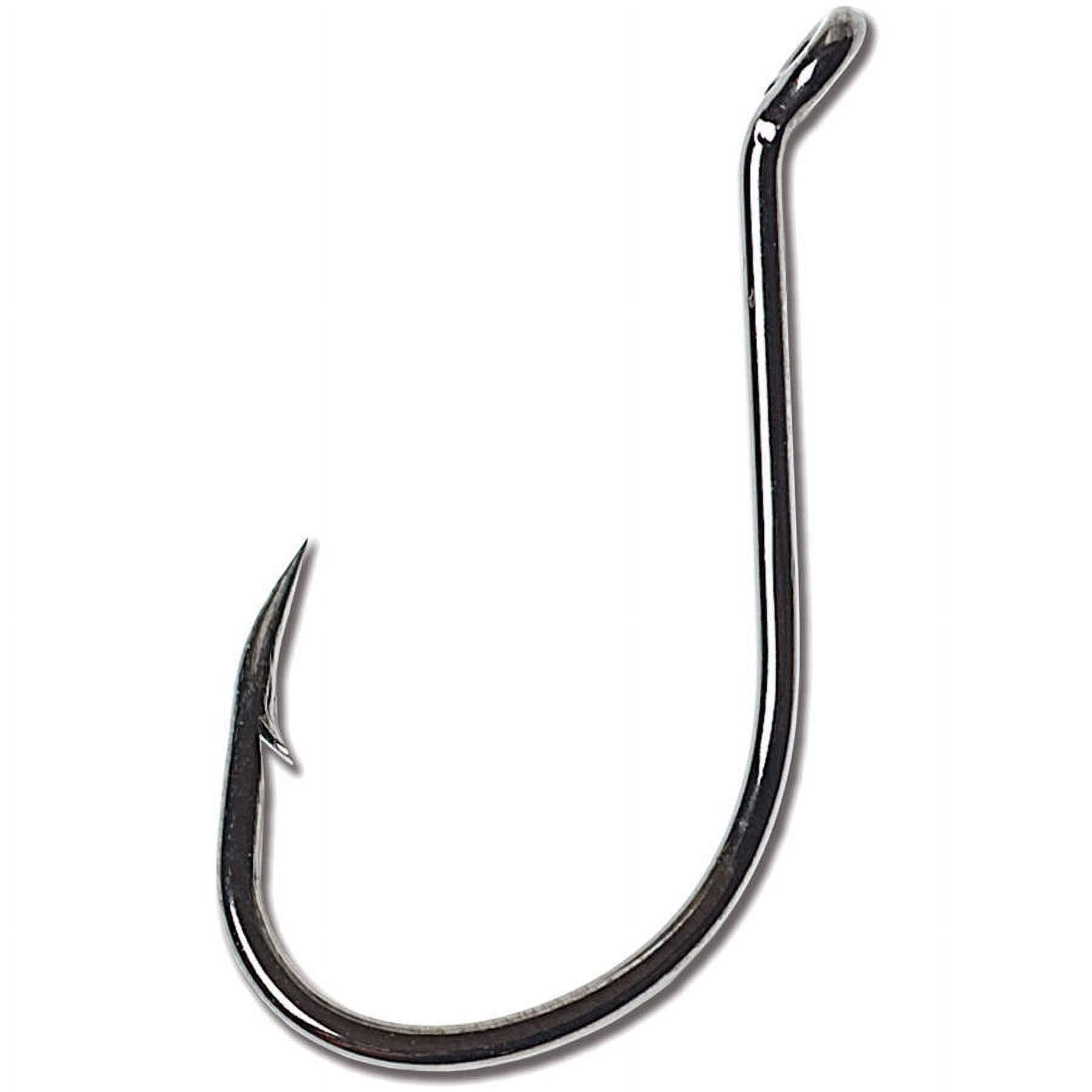 (5 pack) Lazer Sharp L2BGH-2/0 Octopus Hook, Black, Size 2/0