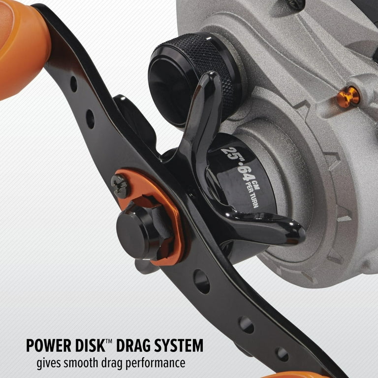 Abu Garcia Max STX Low Profile Baitcaster Left Handed with Power