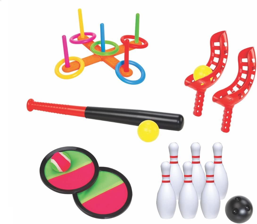 KOVOT Fun Sports Indoor and Outdoor Game Set 5 Combo Backyard, Pool