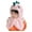 Pink, variant on Kids Girls&Boys Winter Hats Cute Cartoon Thick Hat Protectors Warm Plush Hat Antlers Cap Casquette Enfant