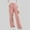 Pink, variant on NAISIBABY Girls School Uniform Pants 10T, Elastic Waist Straight Leg with Pockets Stretch Performance Pants Pink(5-15T)