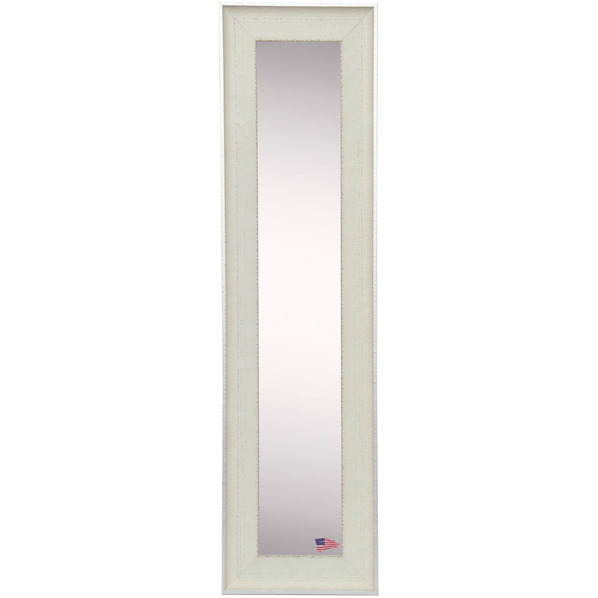 Rayne Vintage White Mirror Panel