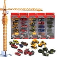 thumbnail image 2 of 5Pcs 1/64 Diecast Alloy Engineering Racing Military Car Vehicle Model Kids Toy, 2 of 10