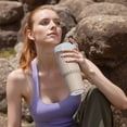 thumbnail image 6 of Modern 30oz Handheld Travel Tumbler with Handle – Double Wall Stainless Steel Insulated Cup, Flip Straw Lid, Leak-Proof & BPA-Free for Hot and Cold Drinks – Durable Coffee & Juice Mug White, 6 of 7