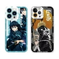 thumbnail image 4 of Demon Slayer Cute Inosuke Nezuko Muichirou Phone Case For IPhone 16 11 12 13 14 15 Pro Max Plus XR X XS Max 8 7 6 6S PLUS Clear S7920 iphone 16 plus, 4 of 6