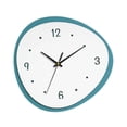 thumbnail image 2 of Reloj de pared resistente al desgaste, esfera fácil de leer, resistente, moderno, decoración del hogar, silencioso para Azul cian, 2 of 9